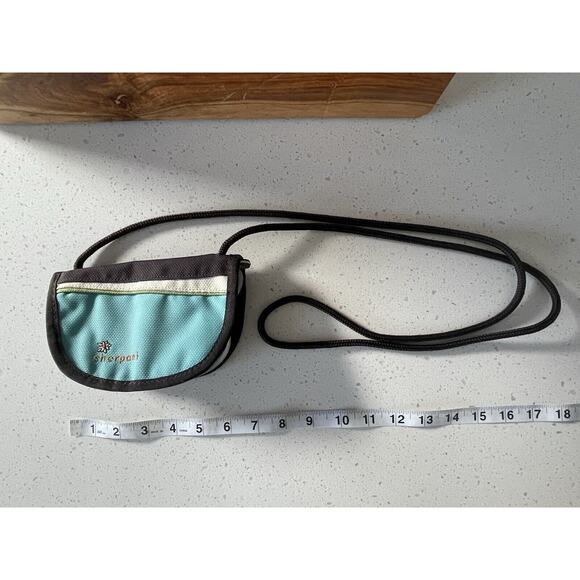 Sherpani‎ Zoe Women’s Blue Brown Nylon Crossbody Daisy Lightweight - Picture 4 of 7